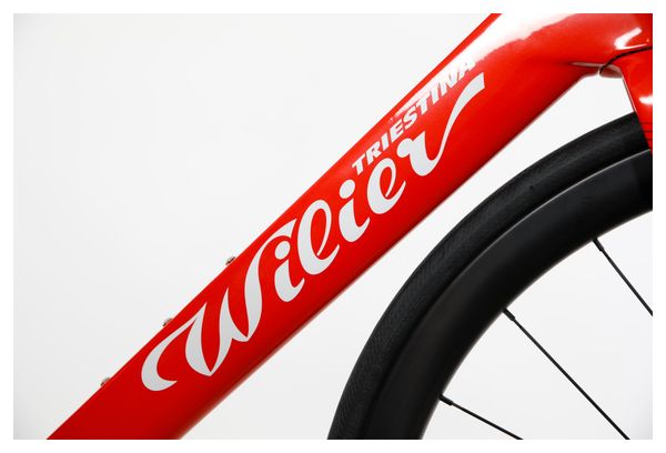 Vélo de Route Wilier Triestina Cento10 SL Shimano Ultegra Di2 12V 700 mm Rouge Noir