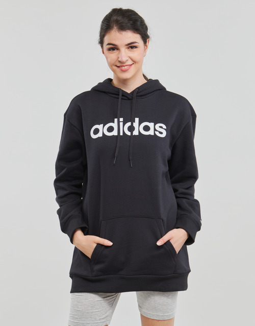 Adidas Sportswear - W LIN OV FL HD - noir
