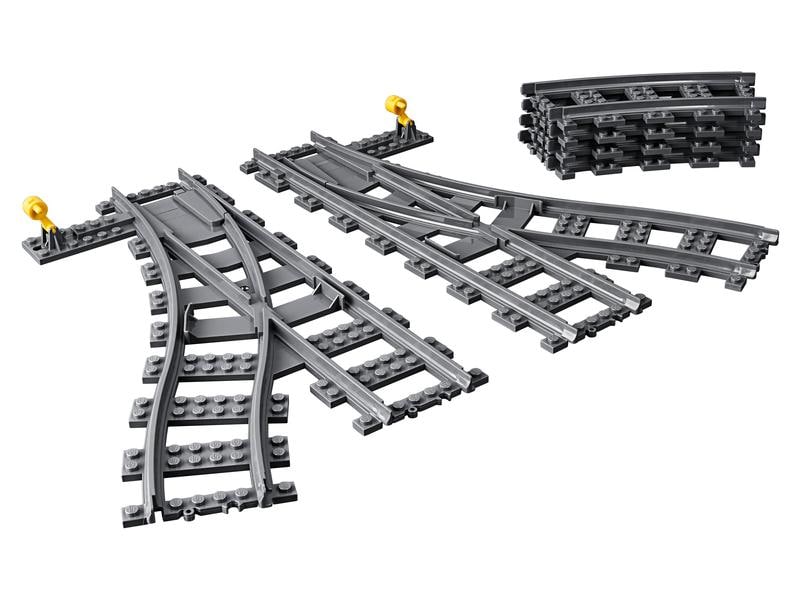 LEGO® City Weichen 60238 Erweiterungsset für LEGO-Eisenbahnstrecke