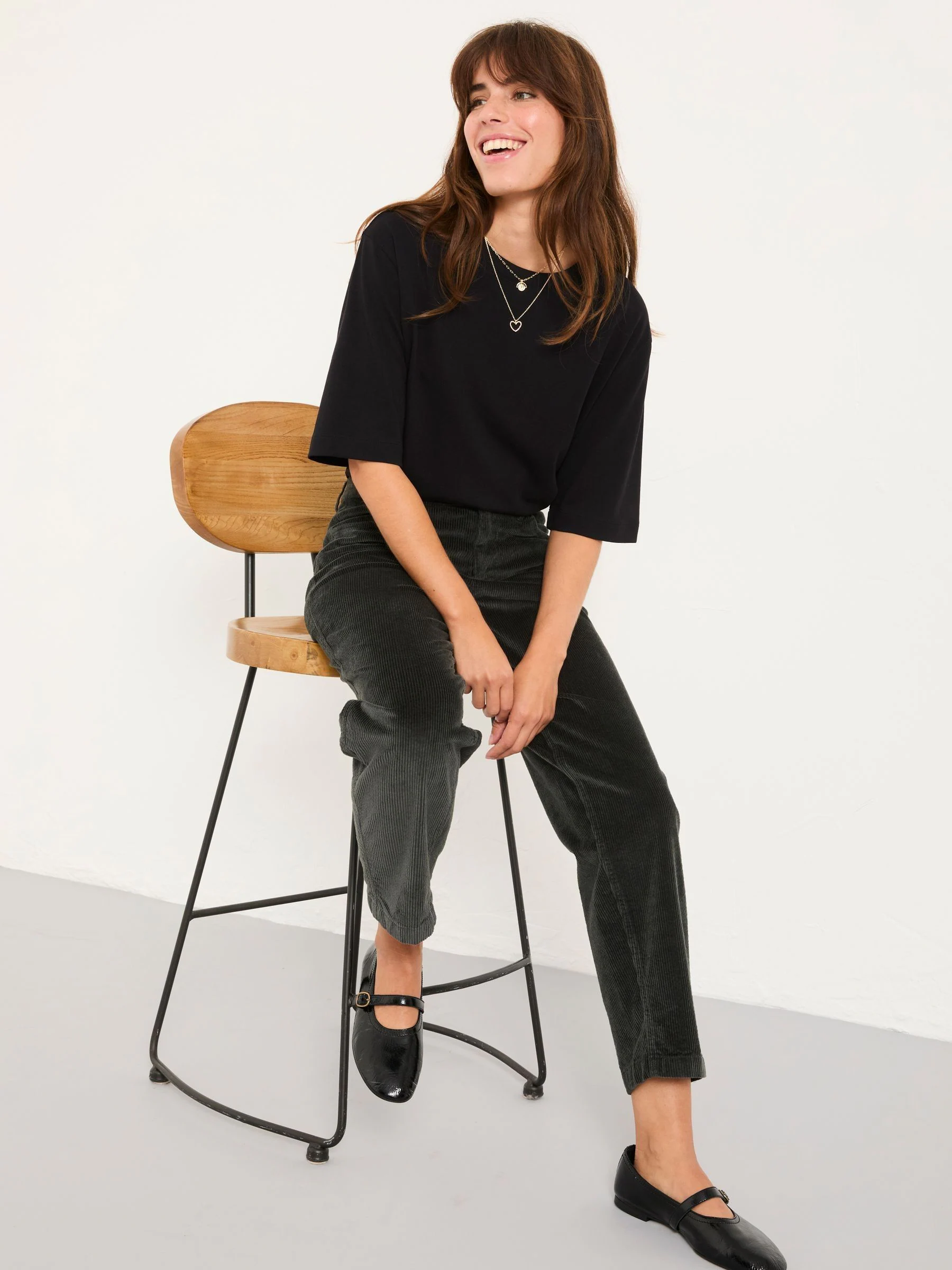 FatFace Cord Tapered Trouser