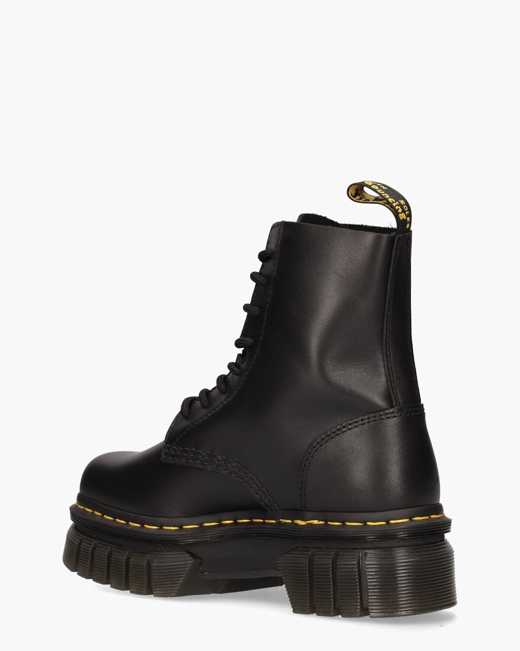 Dr. Martens Audrick Platform Zwart Dames Veterboots