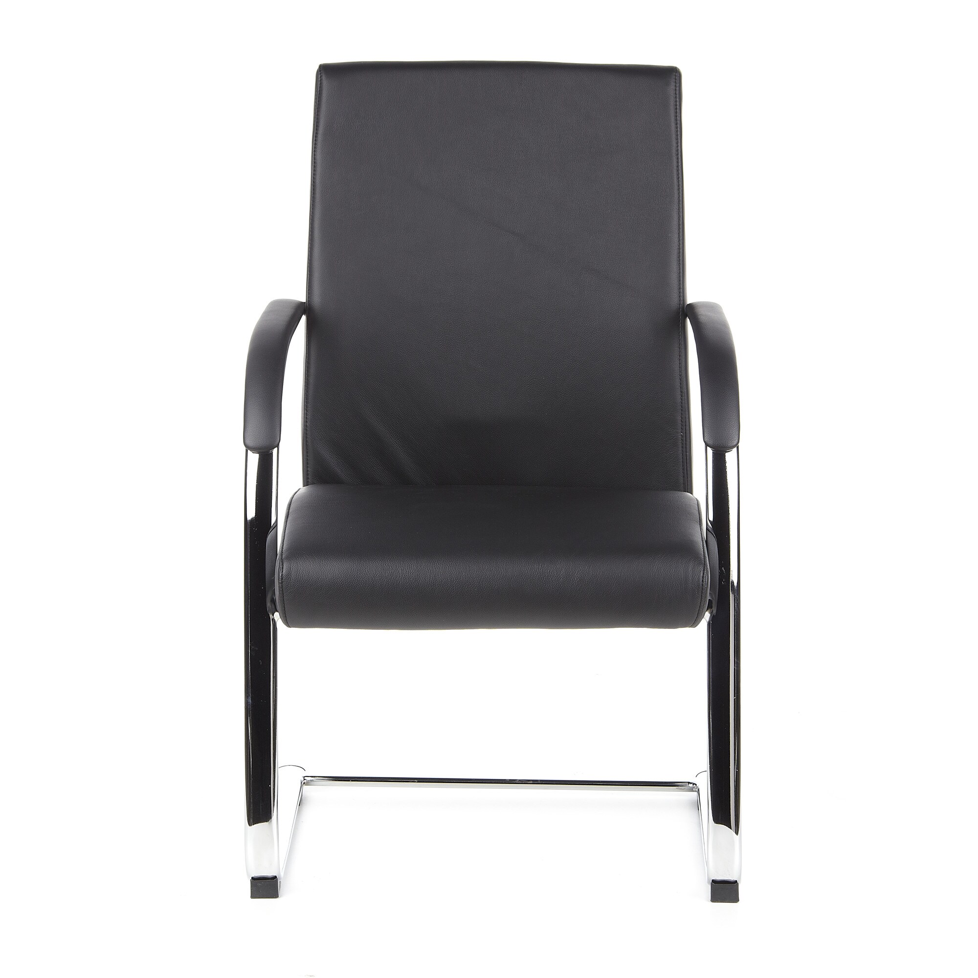Freischwinger BAROLO V Leder mit Armlehnen hjh OFFICE