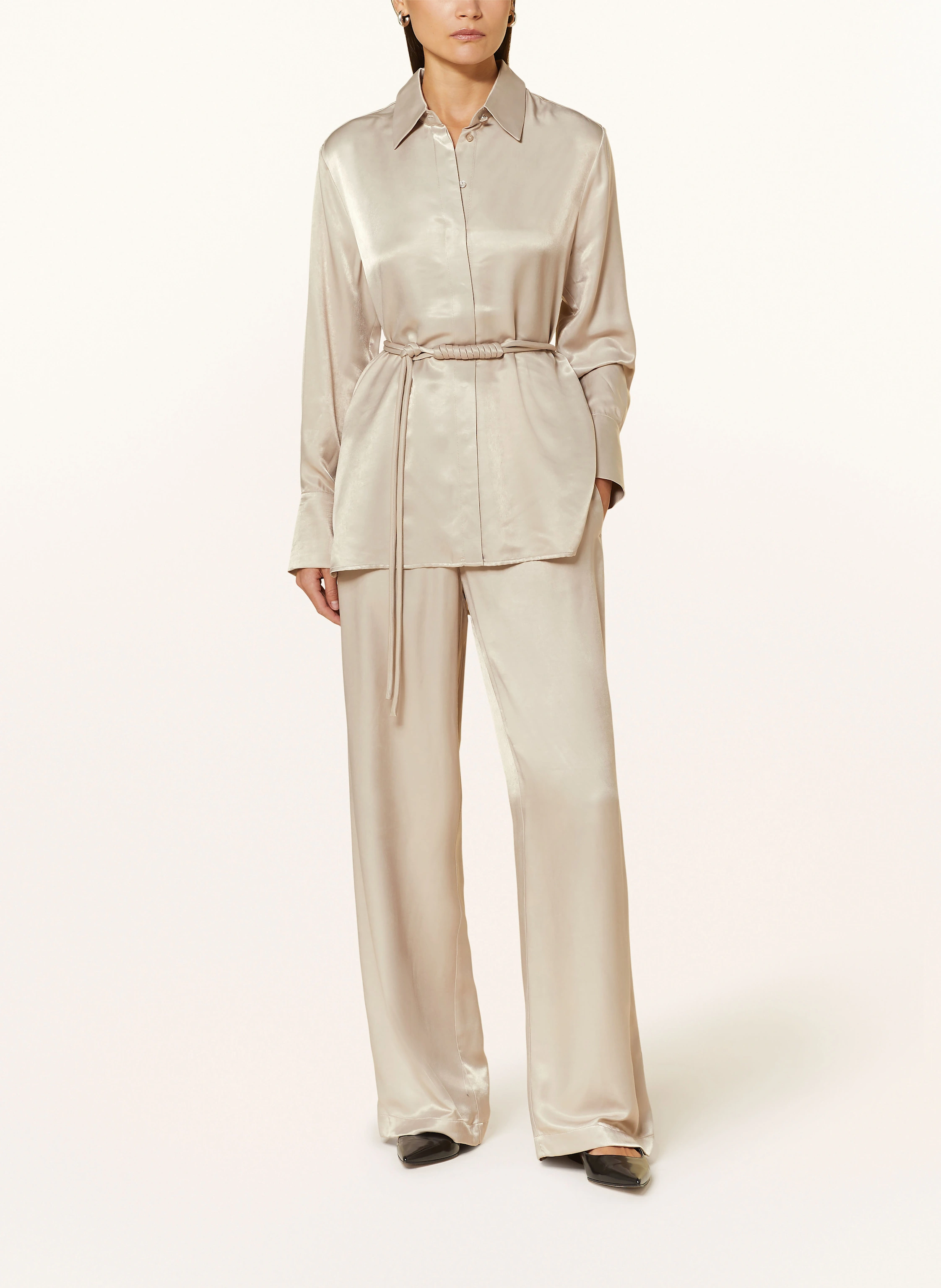 DANTE6 Marlenehose NOLDY aus Satin