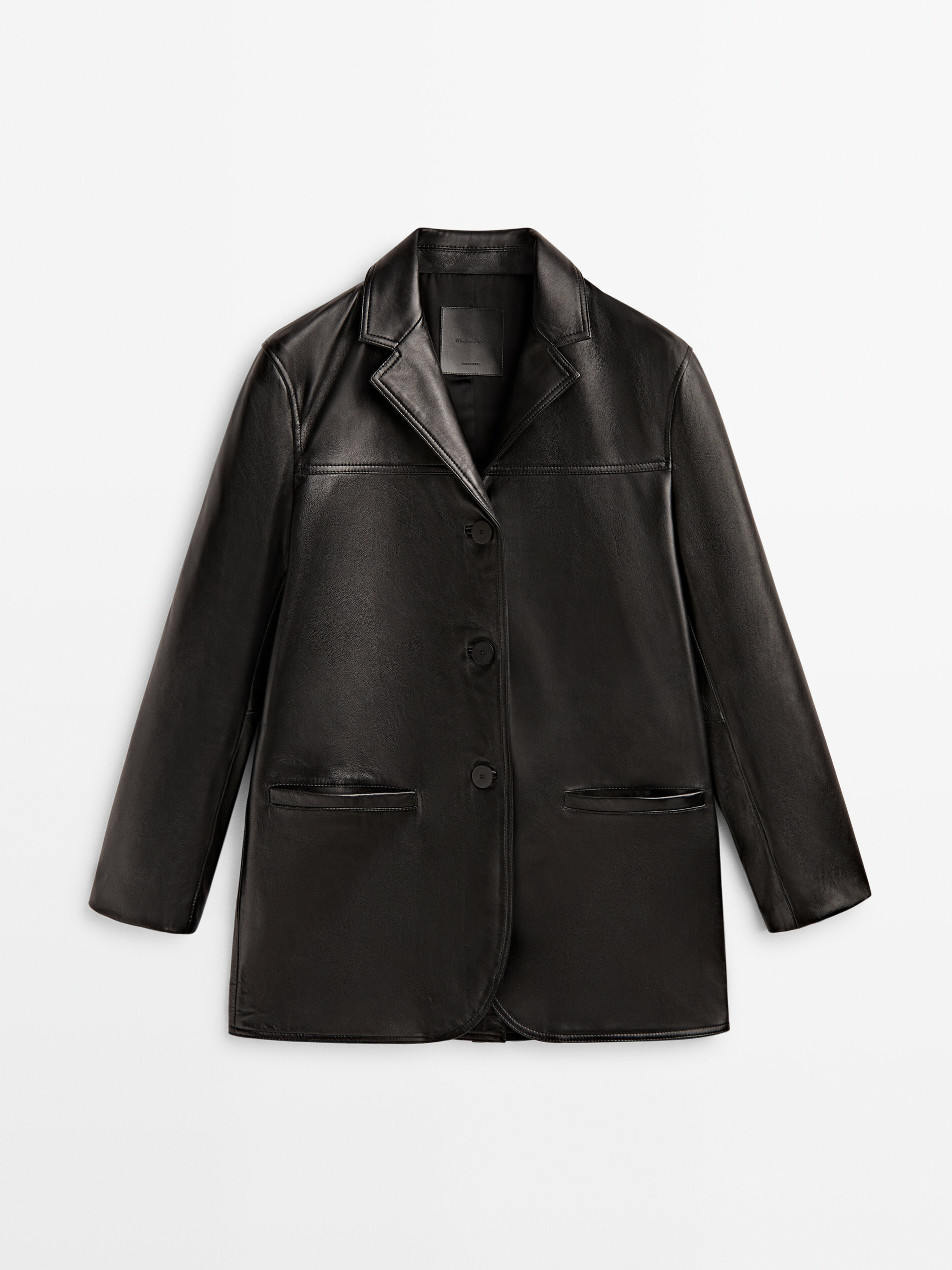 Couro napa estilo americano - PRETO
