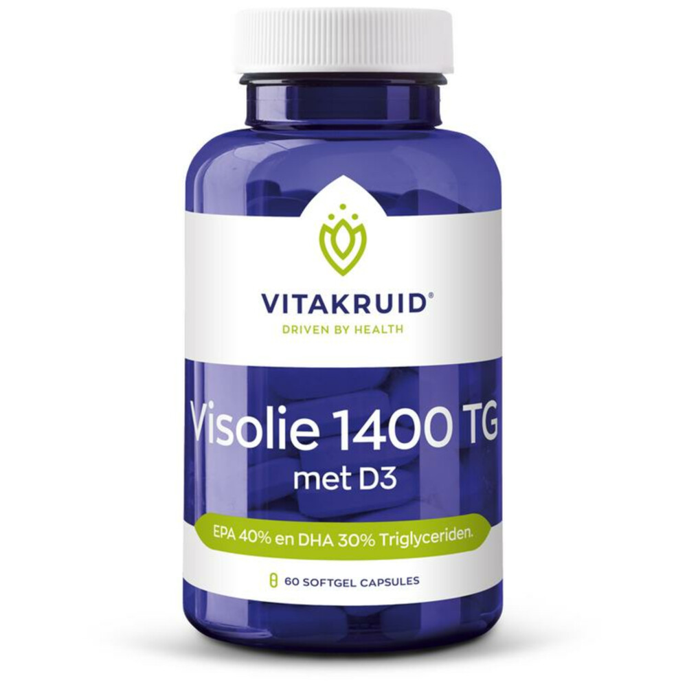 Vitakruid Visolie 1400 TG Met D360 capsules