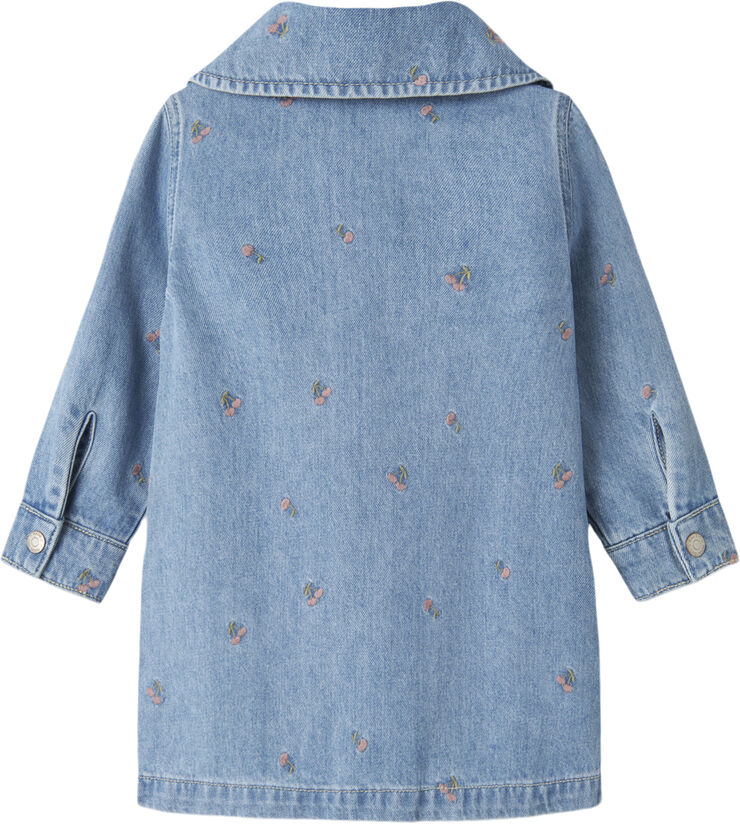 Name It NMFPIPER LS DNM DRESS 3614-ZA B Blå