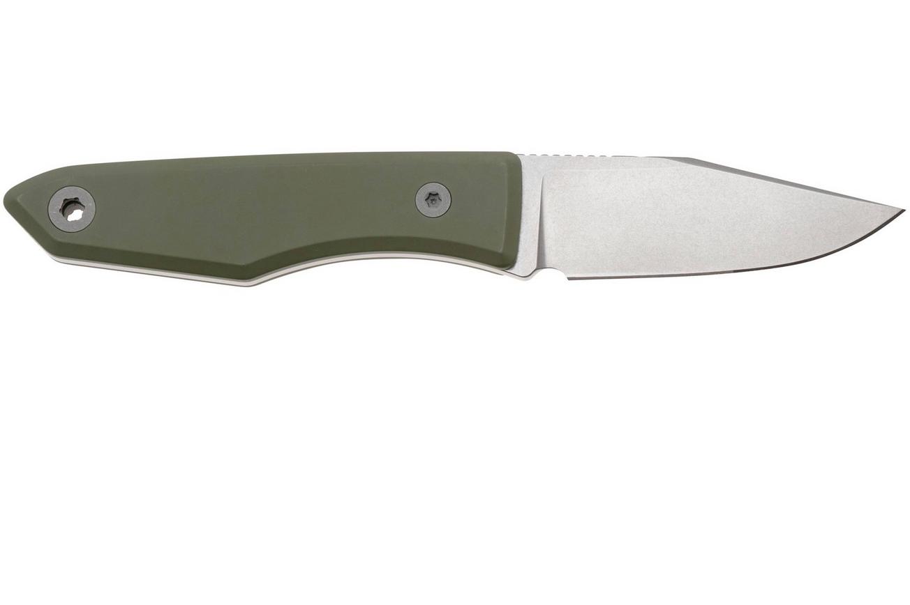 Big Idea Design Ti Lookout Fixed Blade TI-GR-LO Green, vaststaand mes, Mak Kelsay design, Limited Edition