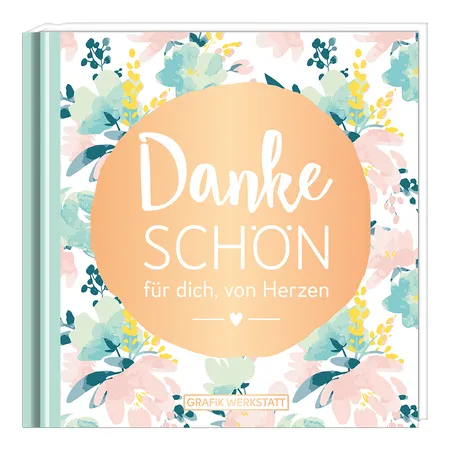 Grafik Werkstatt Minibuch Dankeschön