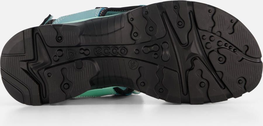 ECCO Offroad Sandalen blauw Nubuck