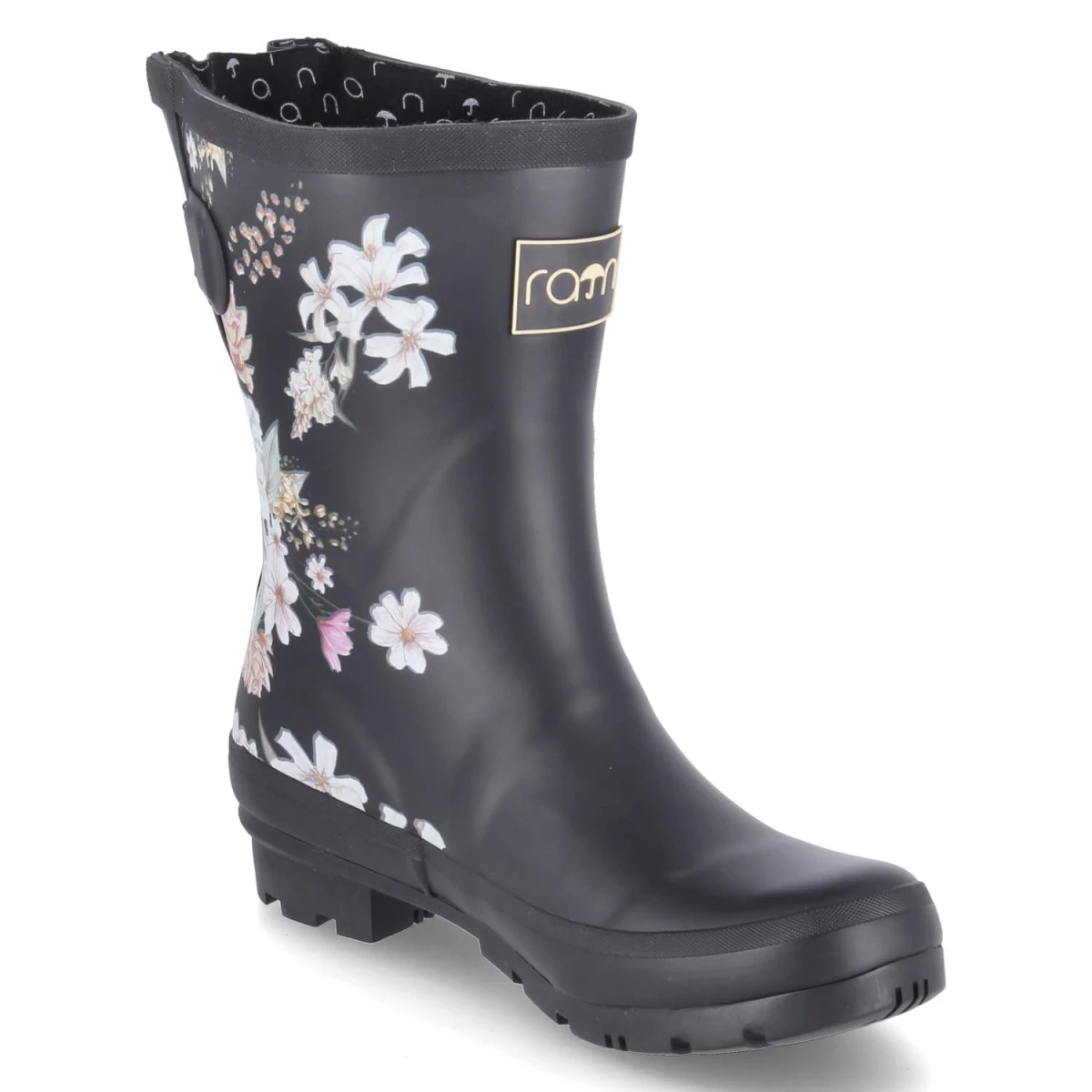 RajnGummistiefel BLOSS - black-multi