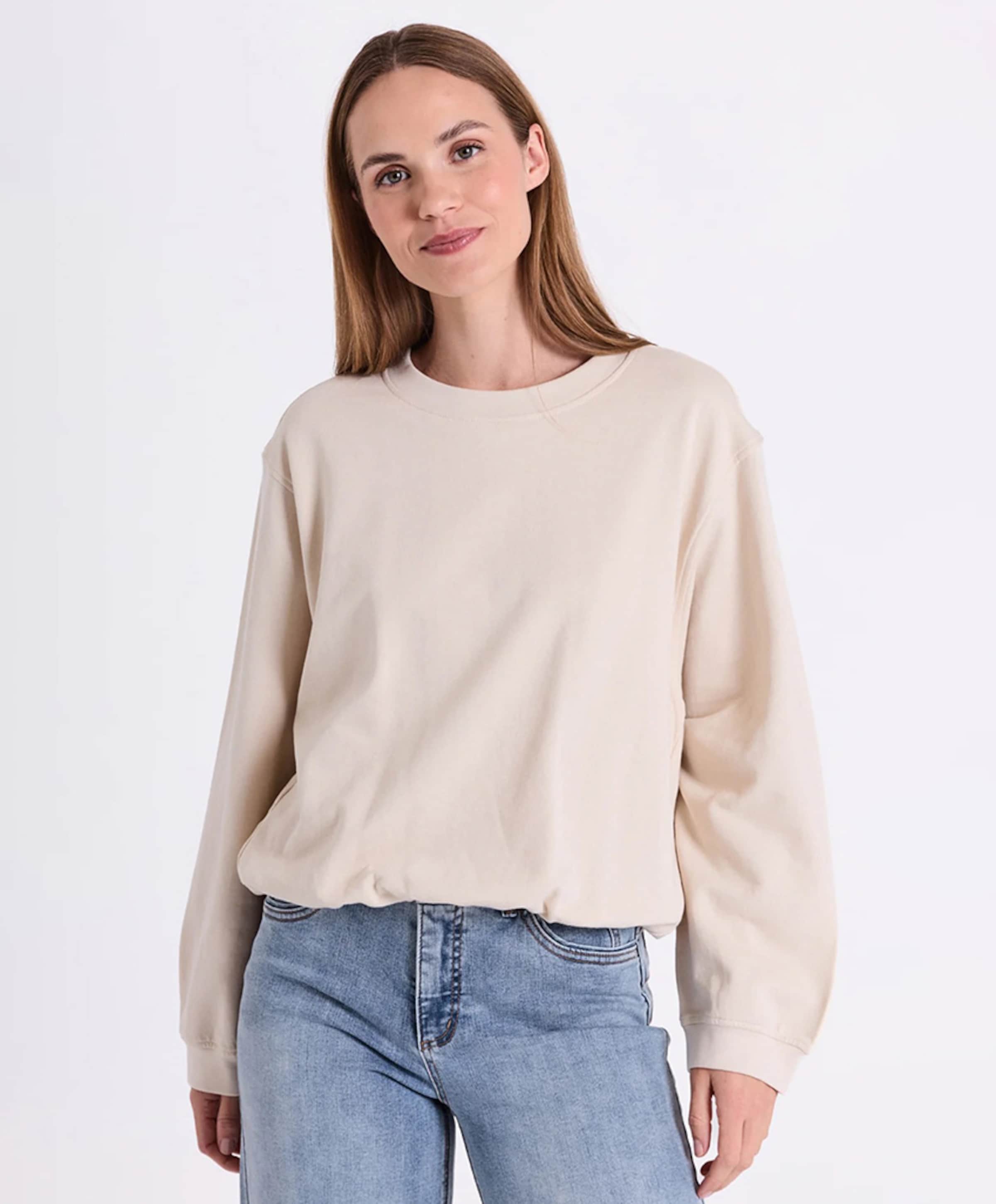 Freequent Dames sweater beige
