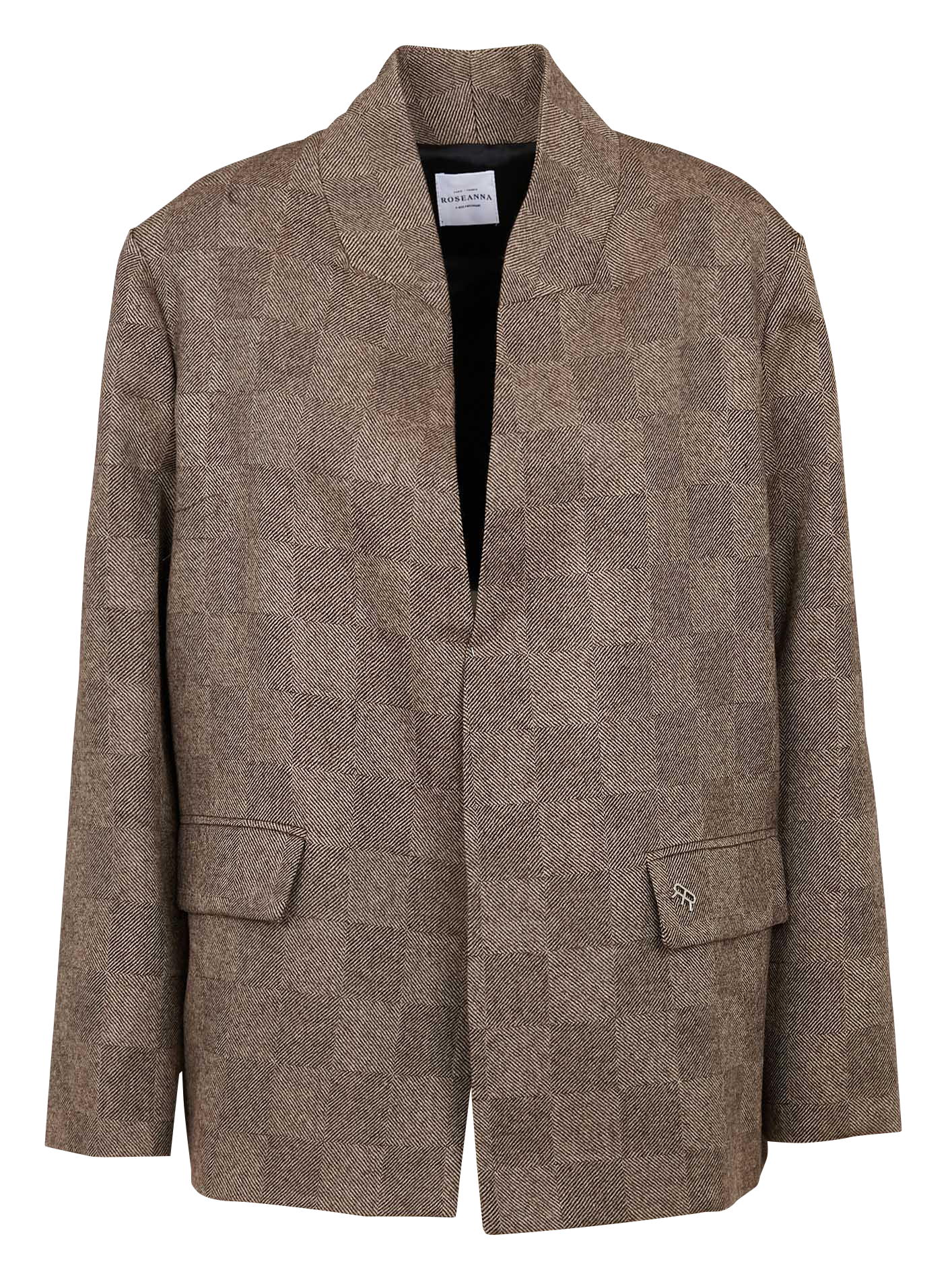 ALDO - Veste oversized en laine mélangée | Marron