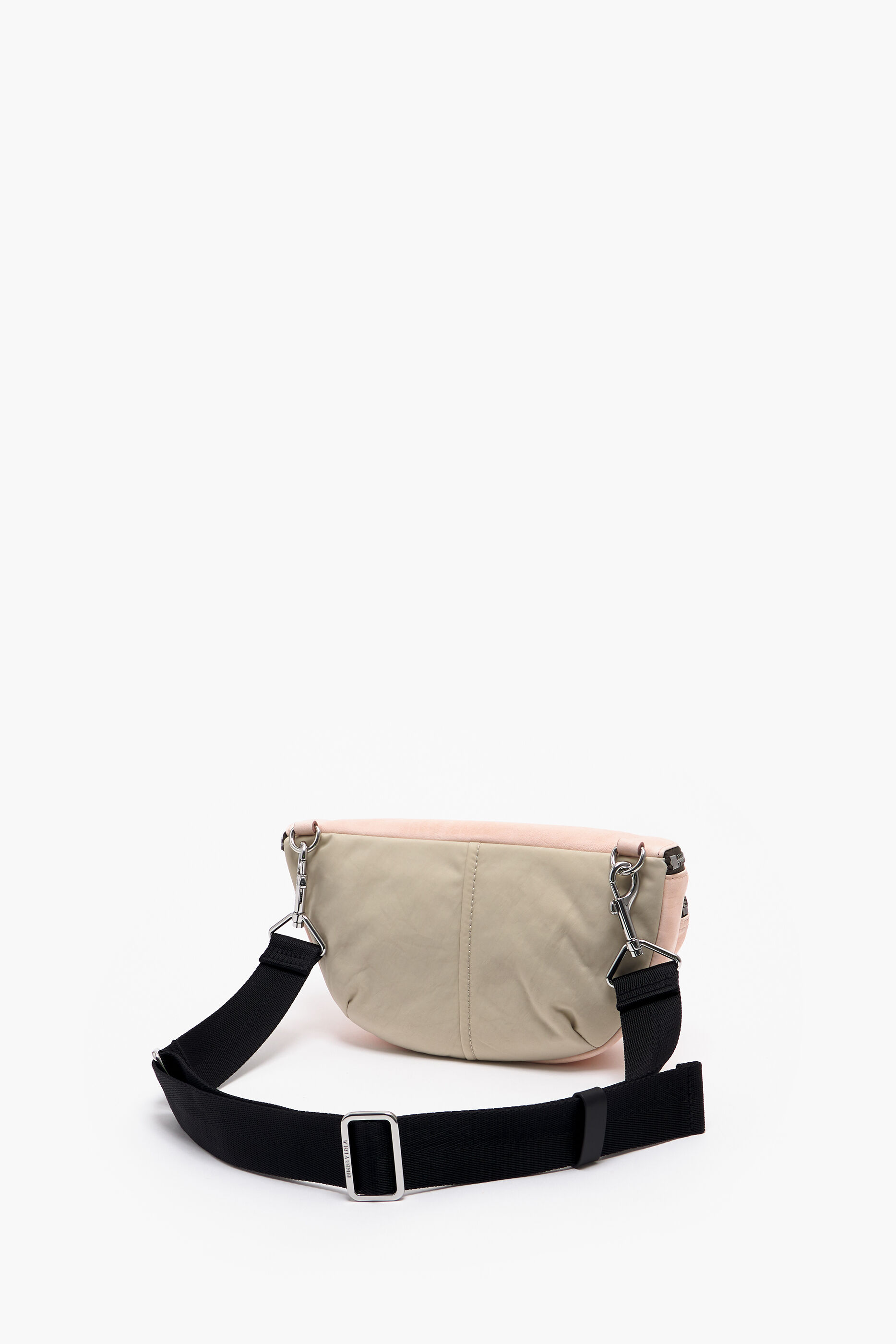 Pochete Pocket S em couro rosa