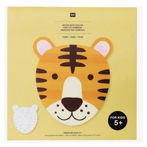 Peinture par numeros tigre - rico design