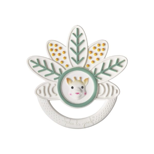 Sophie De Giraf Bijtring 5-Senses Blad Geschenkdoos