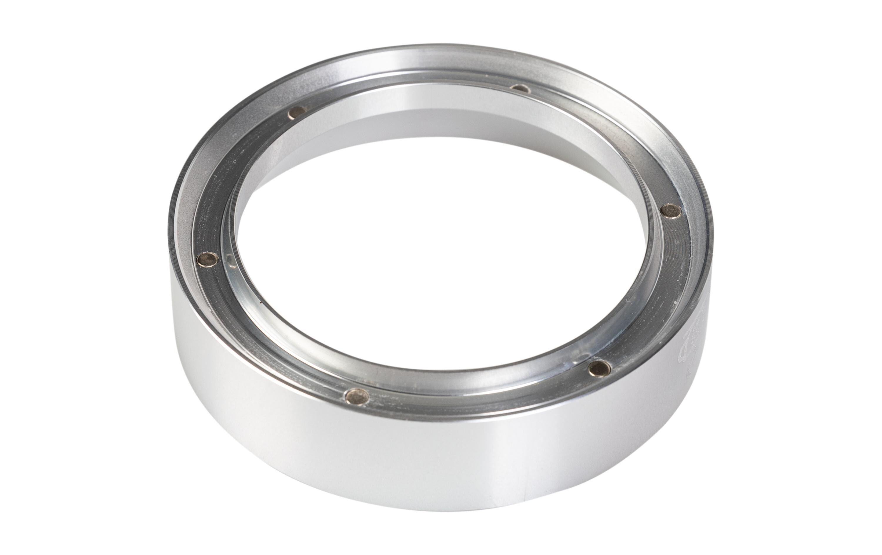 Dosiertrichter 58 mm, AluminiumFülltrichter verhindert Kaffeepulververlust beim Mahlen