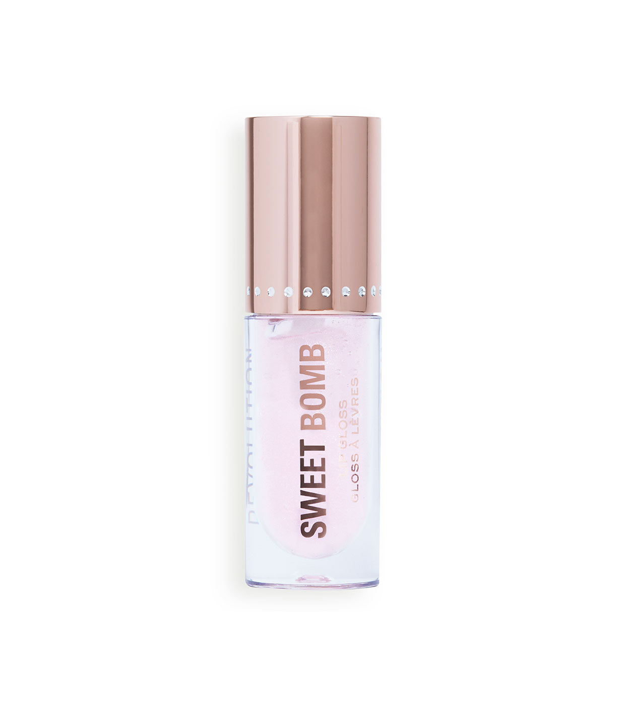 Revolution - *Y2K Baby* - Brilho labial Sweet Bomb - Candyfloss Pink Glitter