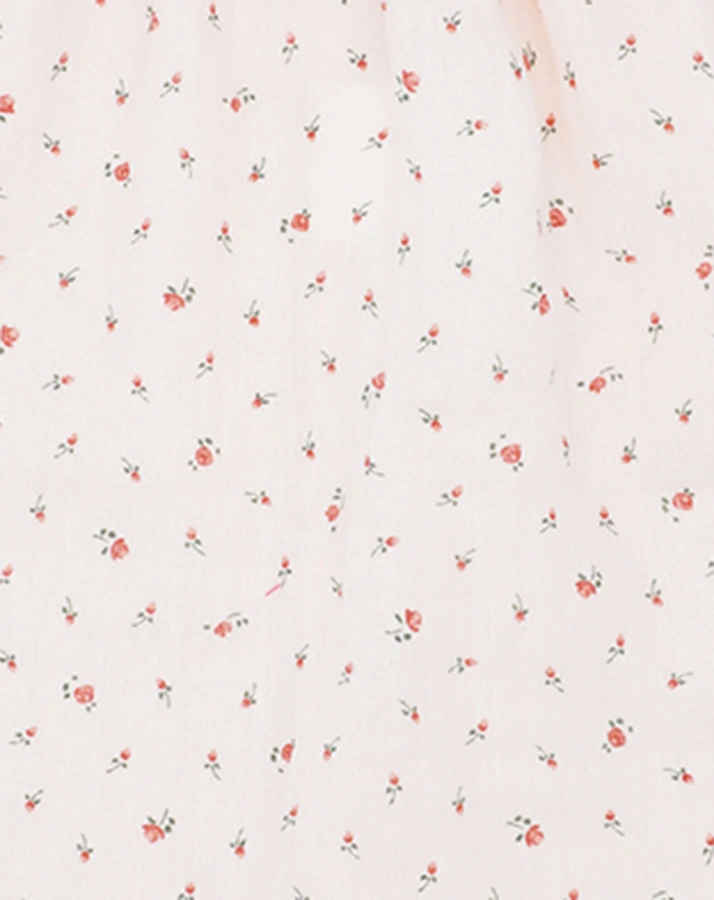 Overall MUSLIN RÜSCHE in weiß