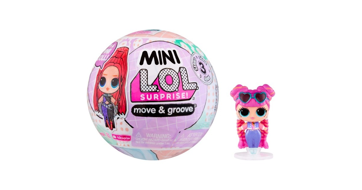 MGA EntertainmentL.O.L. Surprise! Mini - Move-and-Groove S3 Speelfiguur  (Assortiment product)