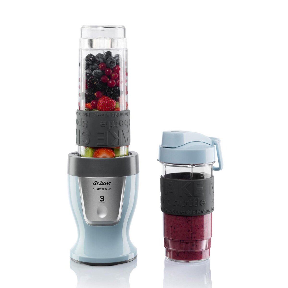 Arzum AR1032 Shake'N Take Personal Blender, BPA-frei, Tropfschutz