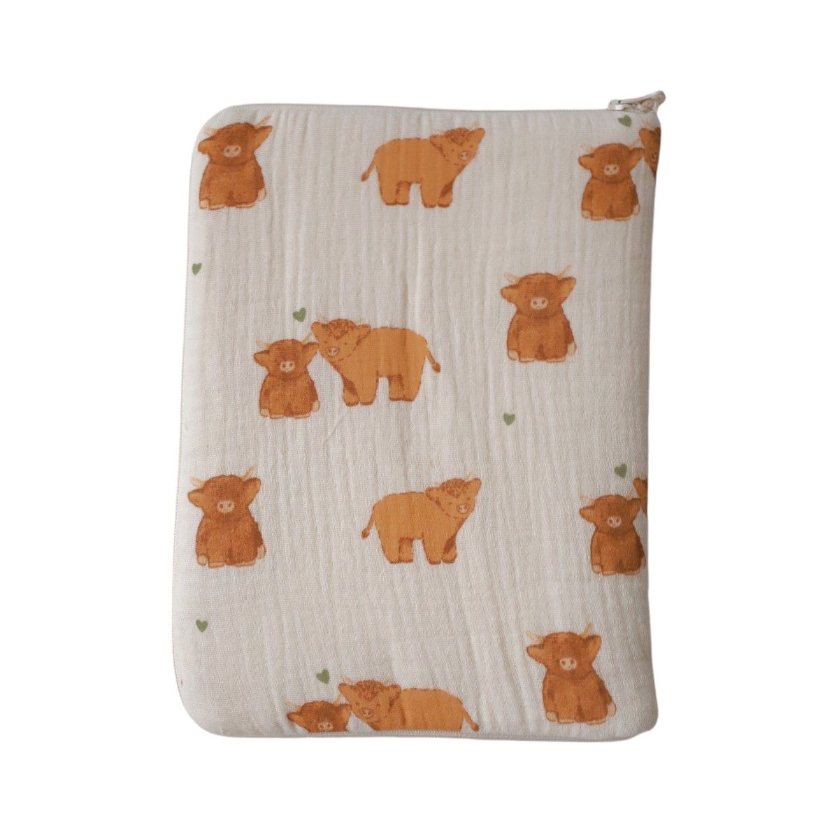 Protège carnet de santé vaches - Bébé Highland Petit toi