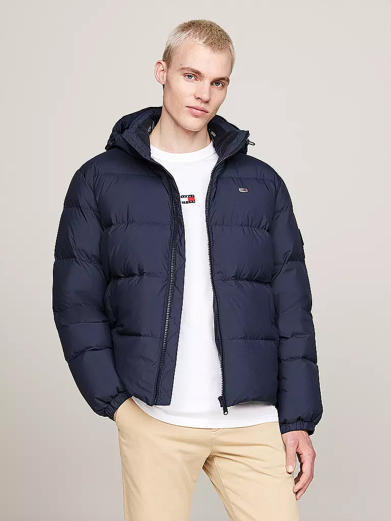 TOMMY JEANS Daunenjacke  ESSENTIAL dunkelblau