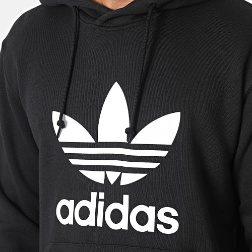 Sweat Capuche Trefoil IM4489 Noir