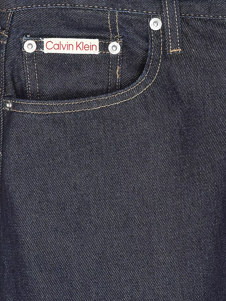 CALVIN KLEIN JEANS Jeans Mom Fit BARREL dunkelblau