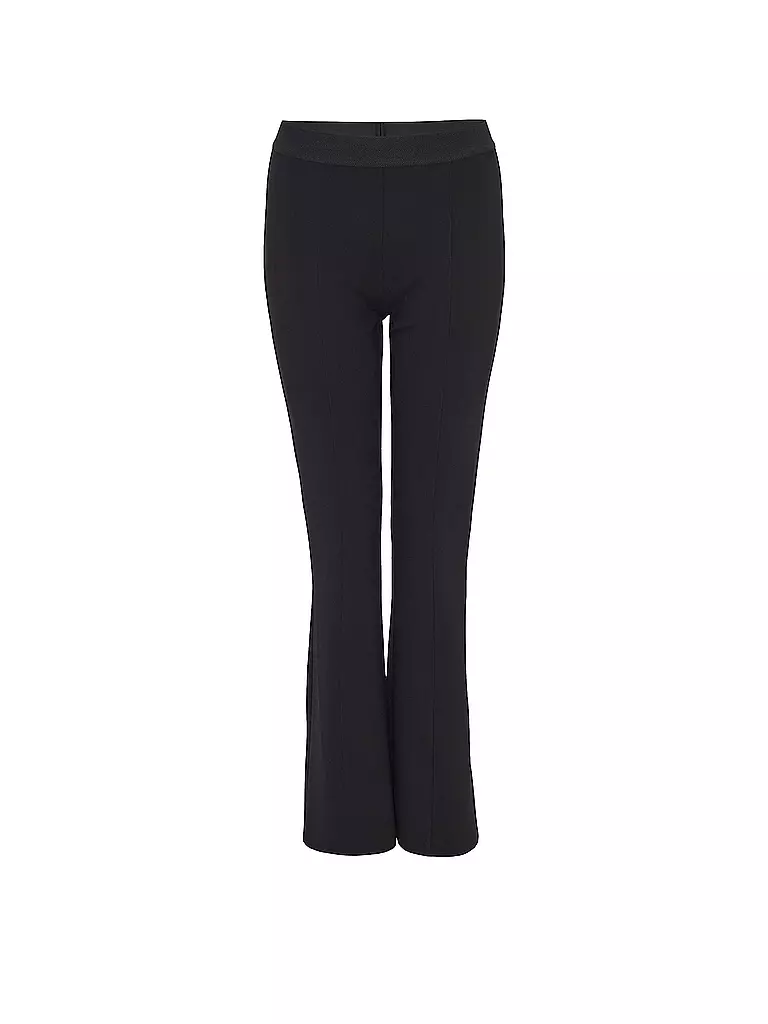 OPUS Hose Flared Fit ERJA SPORTY schwarz