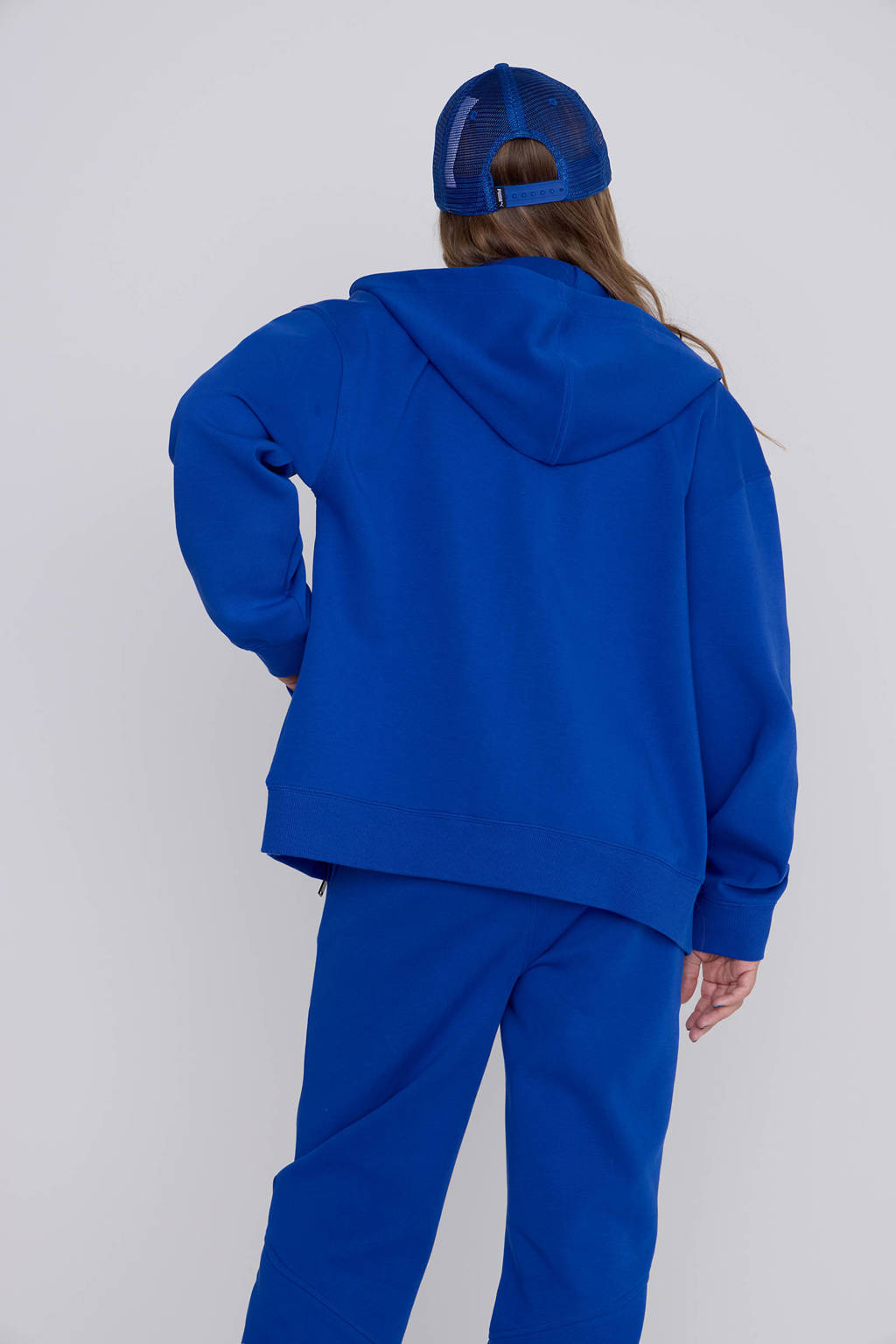 Coolcat Unisex Vest Charly met Capuchon Blauw