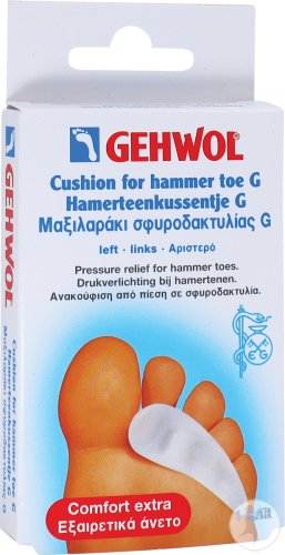 Gehwol Coussin Marteau Gauche Gel 1 Pièce