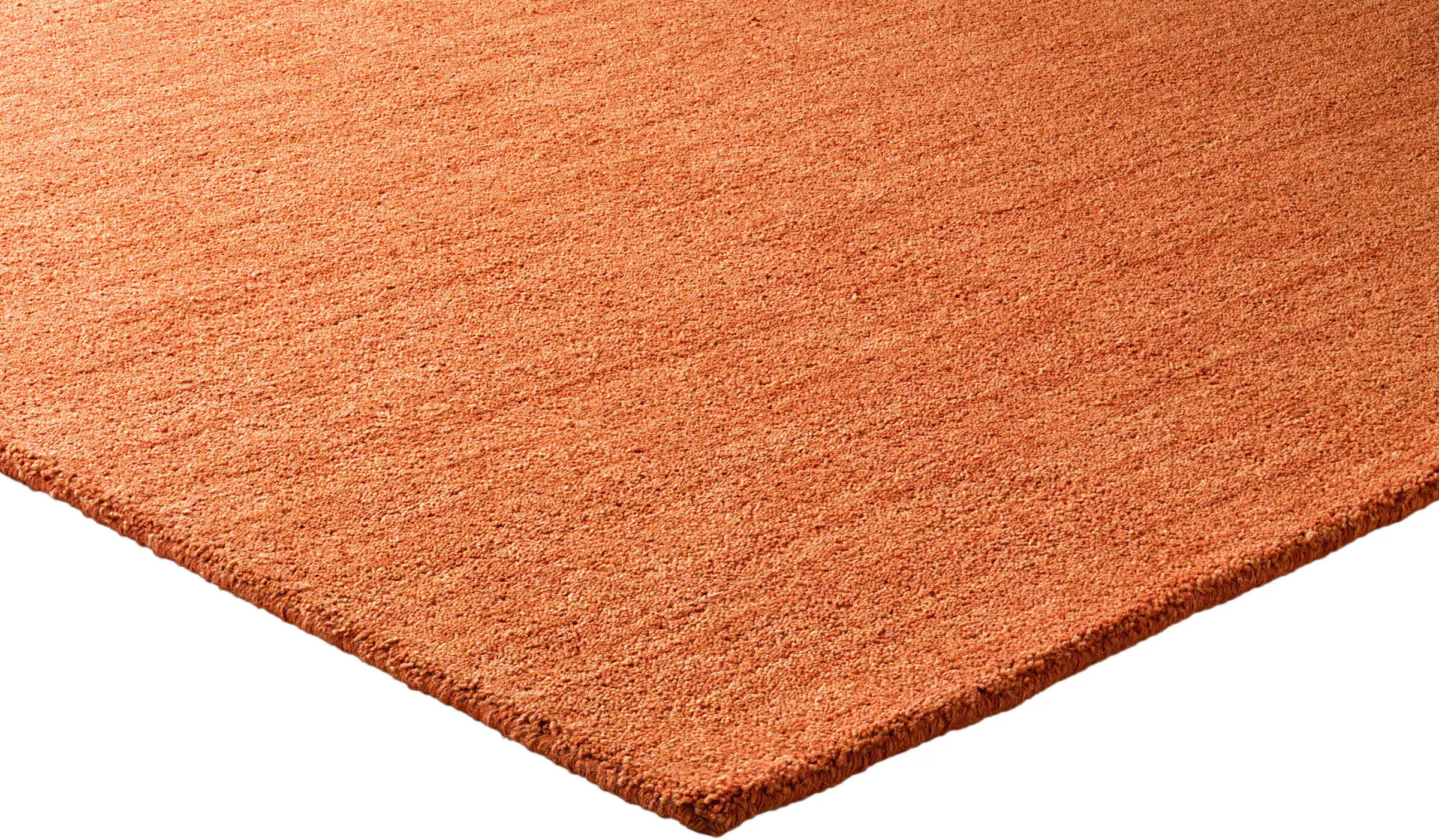 heine home Hochflorteppich in terracotta