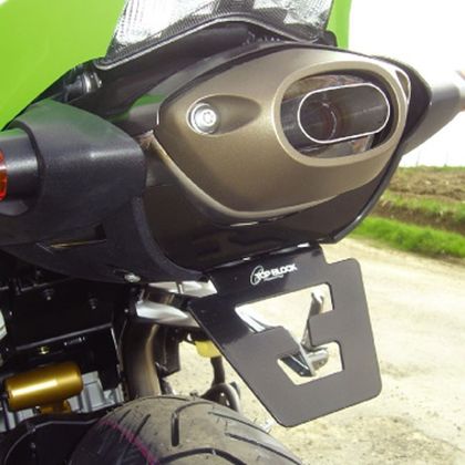 Support de plaque Top Block KAWASAKI ZX6R 05/06 - Noir