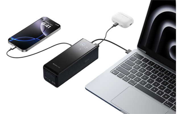 EcoFlow Rapid 25K USB-C Powerbank 25 000 mAh / 170 W