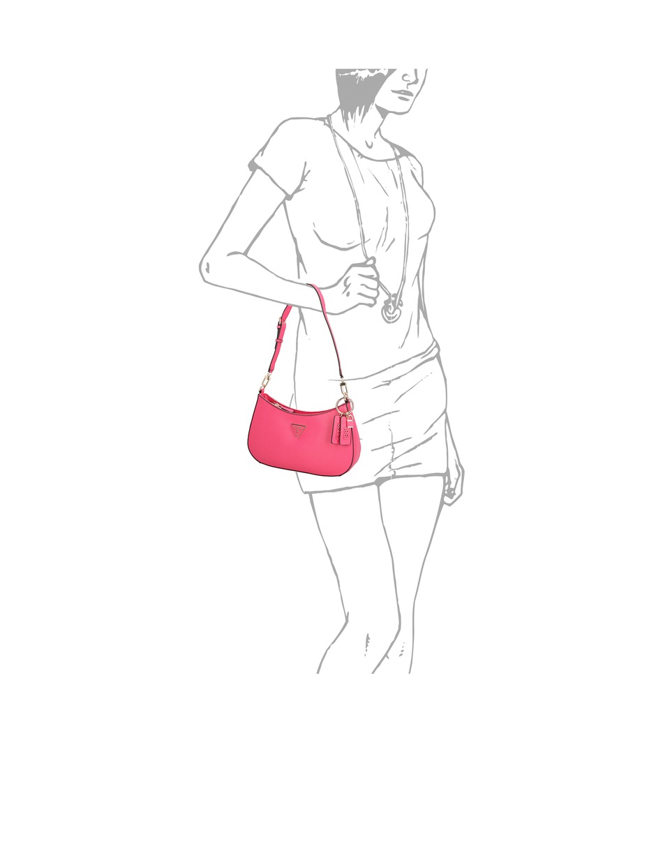 NOELLE TOP ZIP SHOULDER BAG