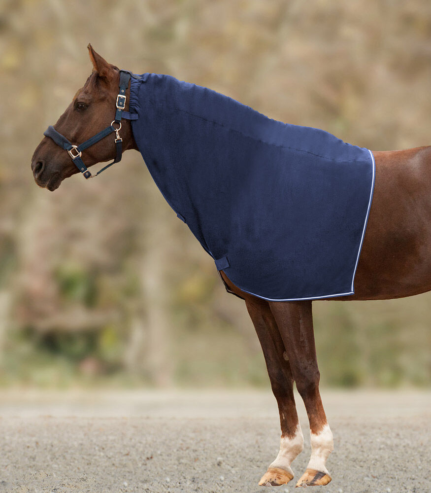 Waldhausen Economic Hals - Zweetdeken - Paardendeken - Blauw - Cob