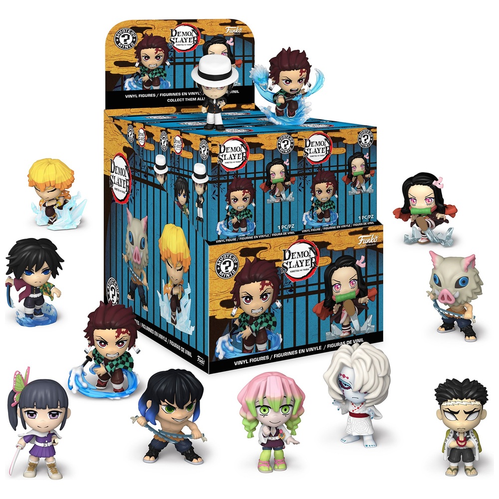 POP! Vinyl: Mystery Mini – Demon Slayer Figurensortiment