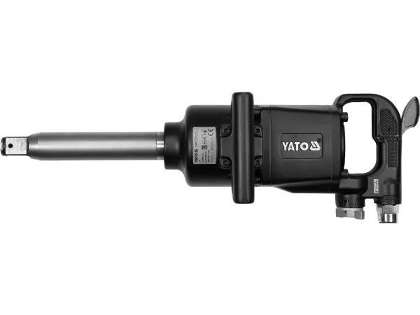Yato YT-0960, Momentnøgle, Sort, 2600 Nm, 560 l/min, 6,3 bar, Trykluft