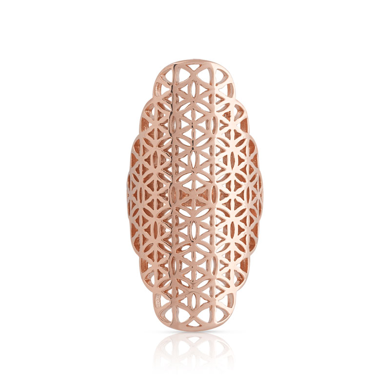 Bague plaqué or rose
