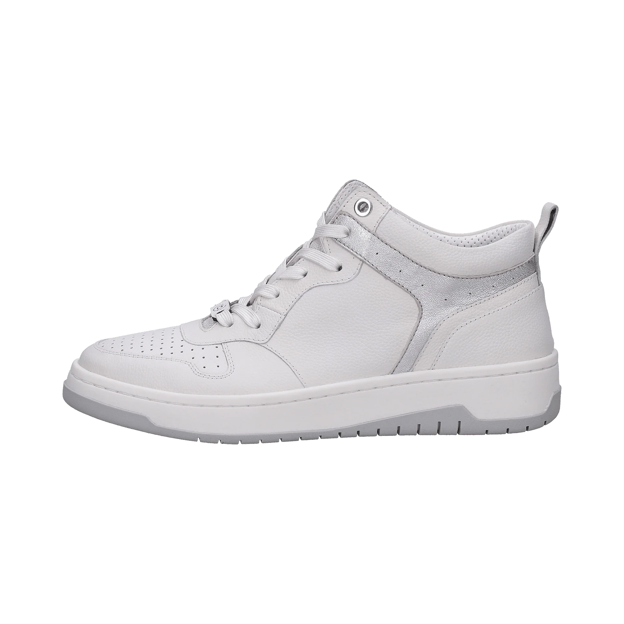 Leder Sneaker weiß
