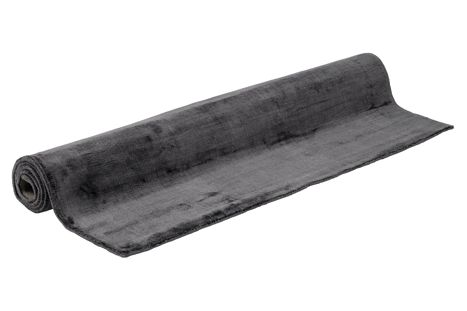 Philson teppe 160x230cm Mørk grå håndvevd mikropolyester