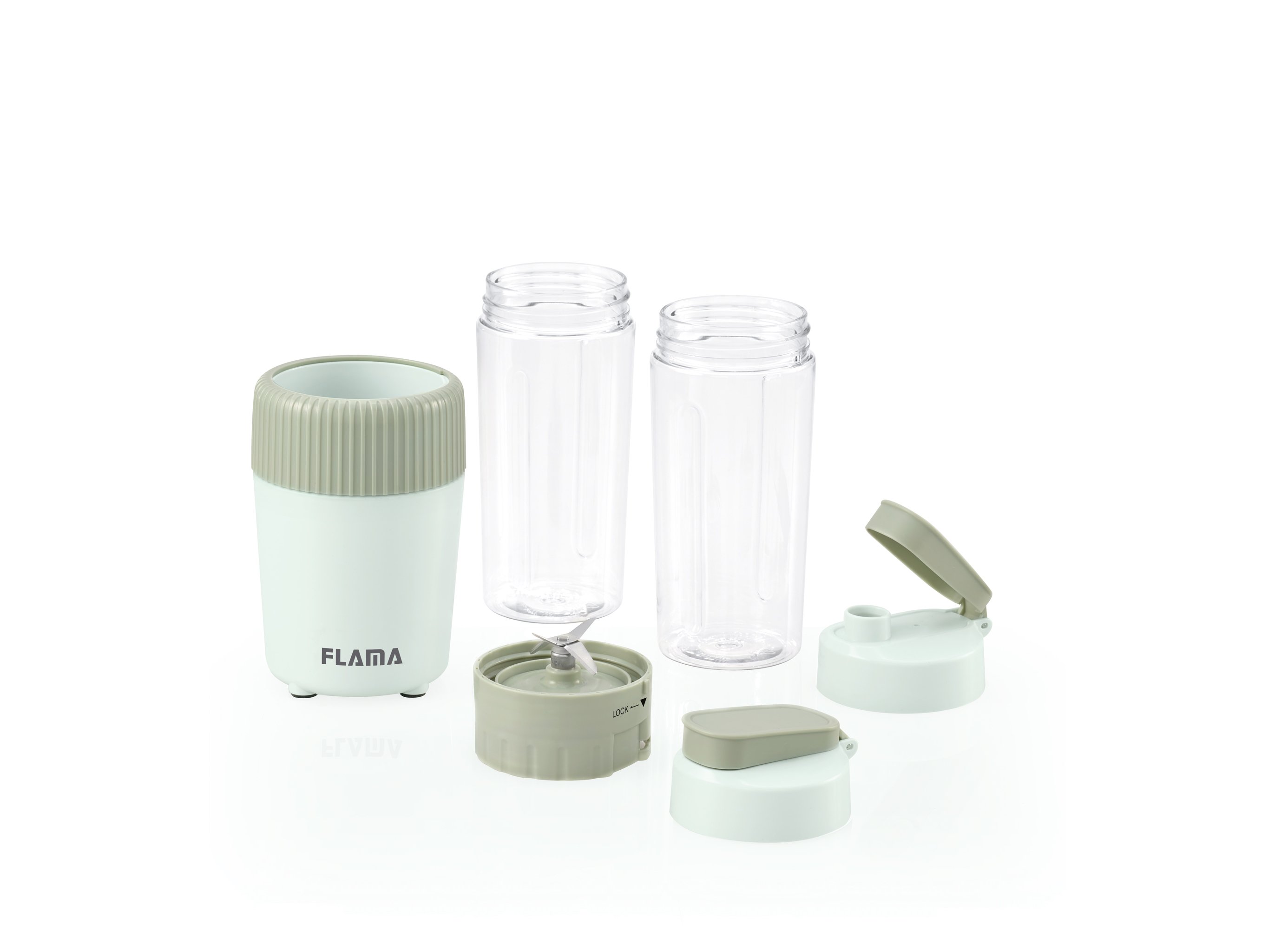 LIQUIDIFICADORA FLAMA 2224FL TO-GO MINT GREEN 300W 0.6 L