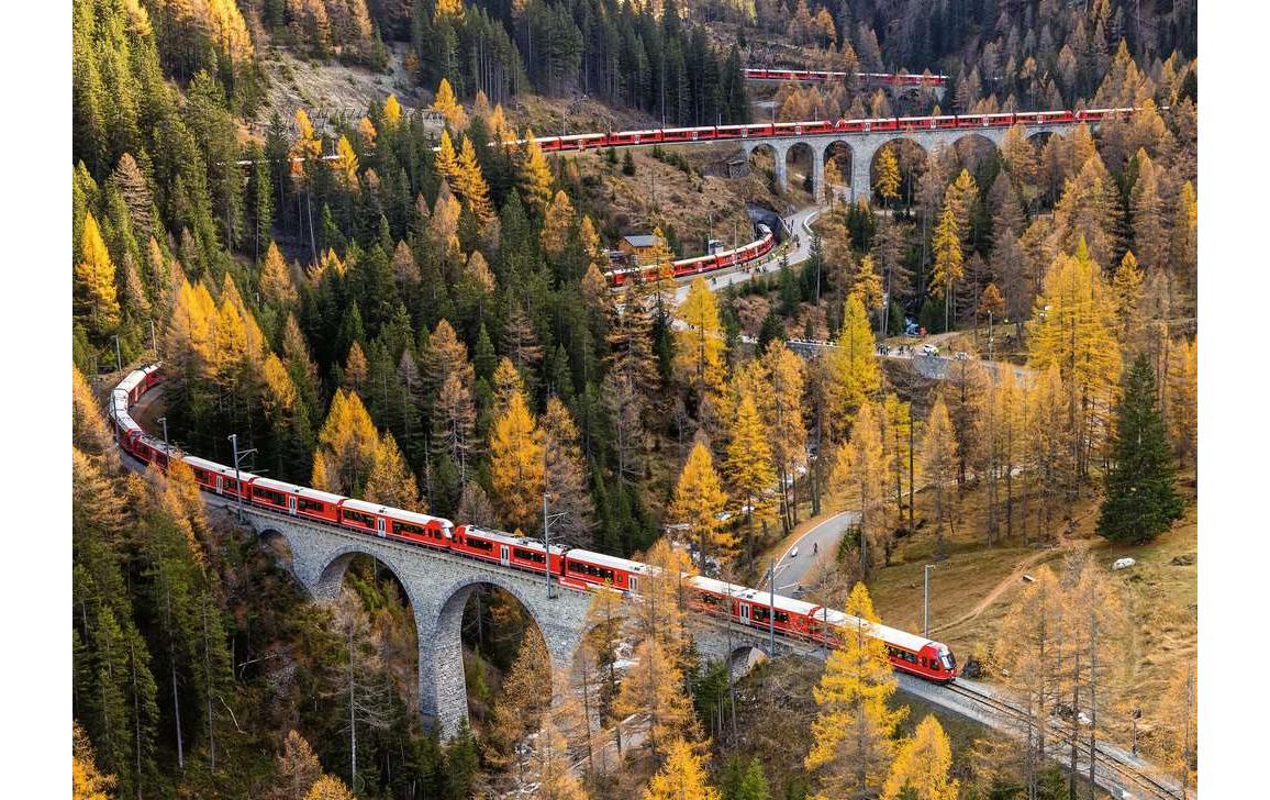 Puzzle RhB World Record 1000 TeileKlassisches Puzzlespiel mit Premium-Qualität