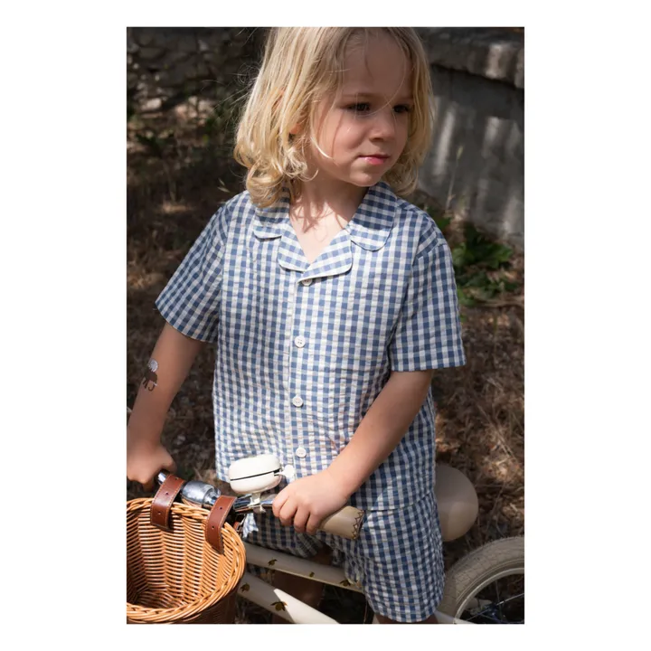 Konges Sløjd Chemise Kim Coton Bio | Bleu