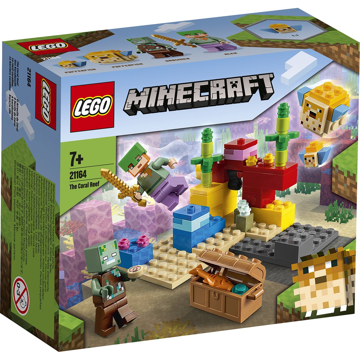 Le récif corallien LEGO Minecraft 21164
