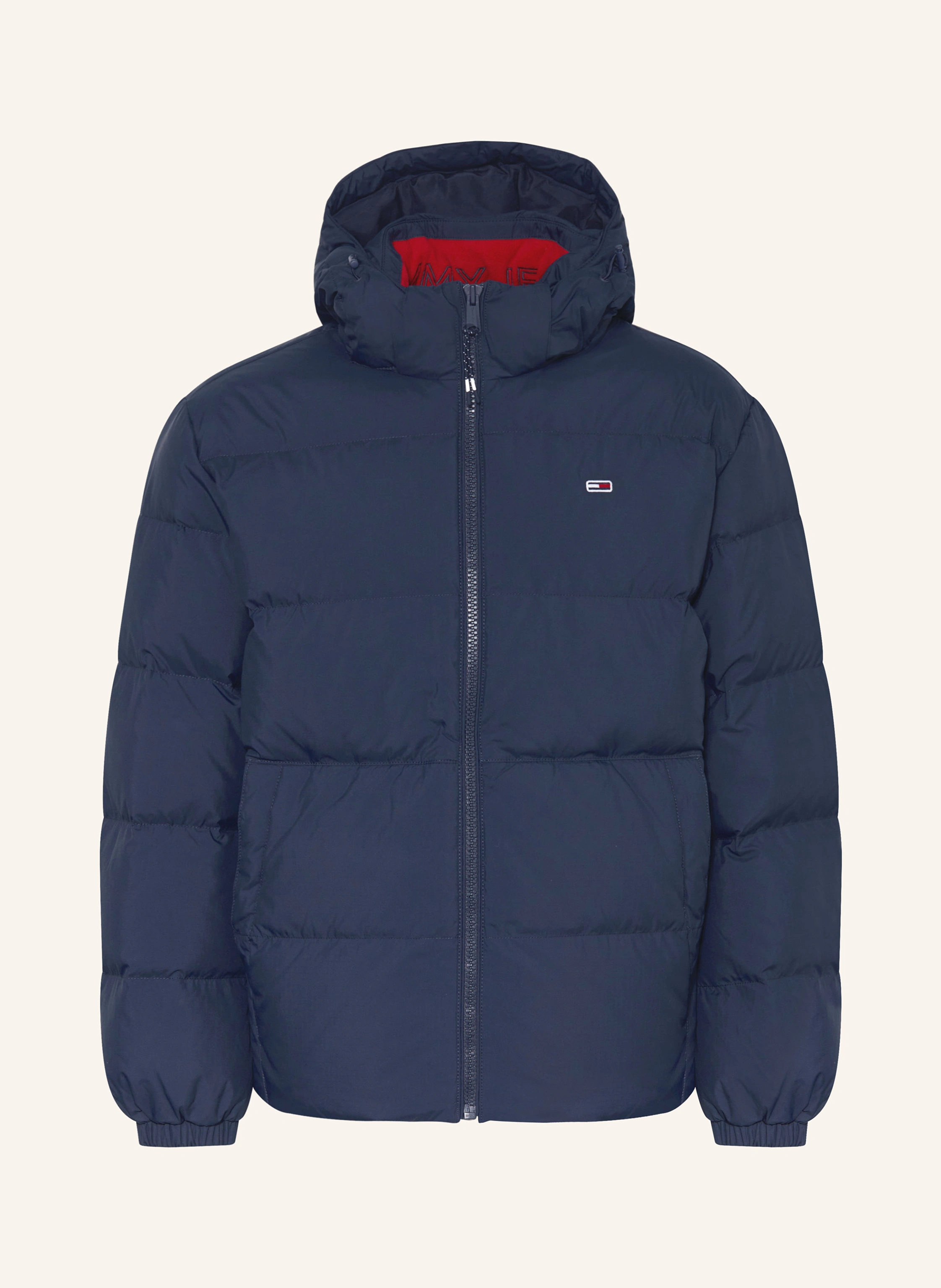 TOMMY JEANS Daunenjacke mit abnehmbarer Kapuze