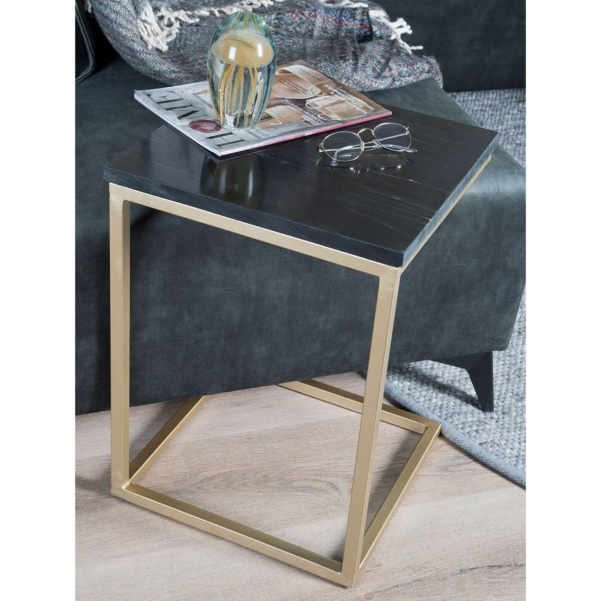 Laptoptafel Mitch Wit/Zwart