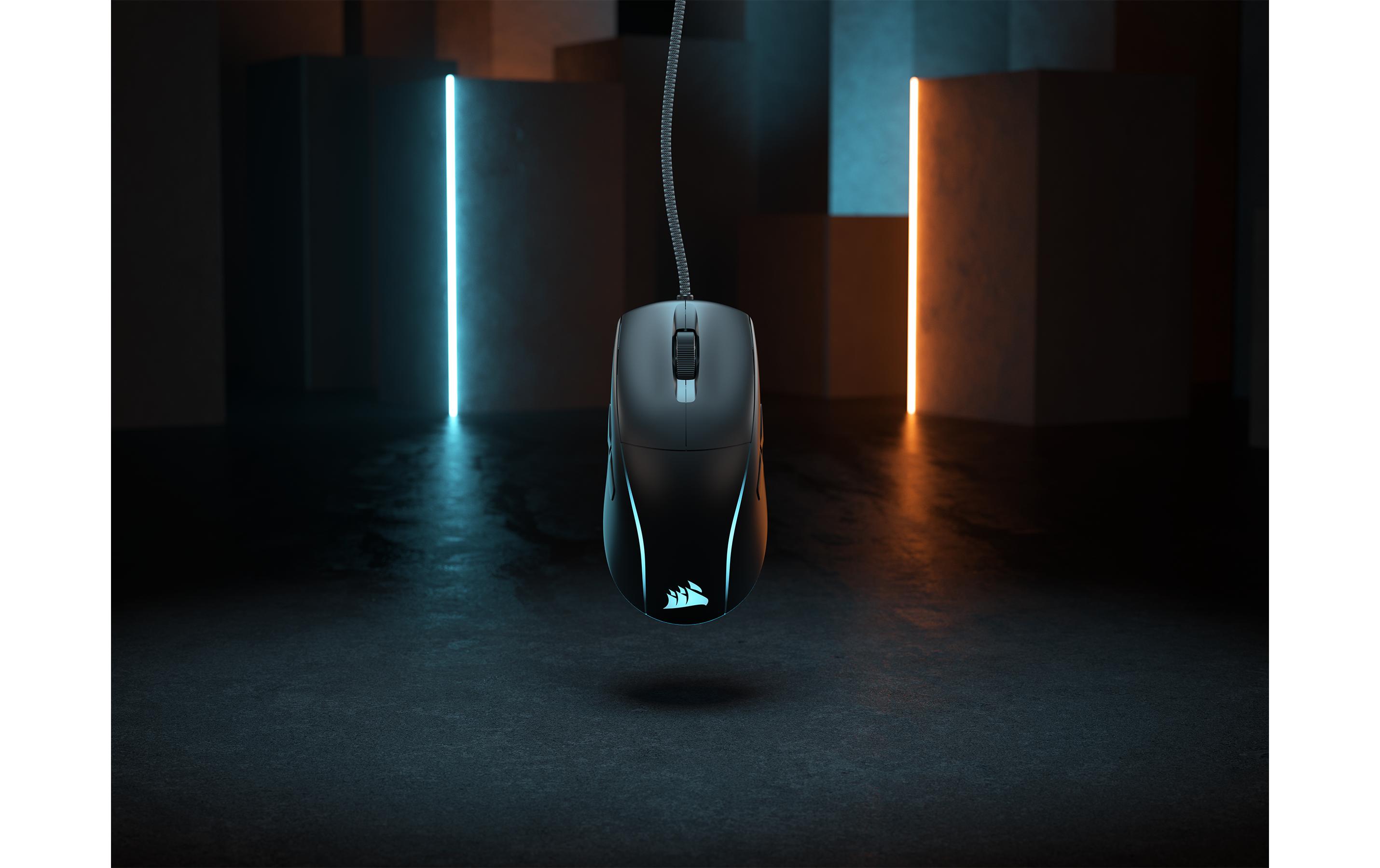 Gaming-Maus M75 SchwarzLeichte RGB-Gaming-Maus mit 26'000 dpi Corsair «Marksman»-Sensor