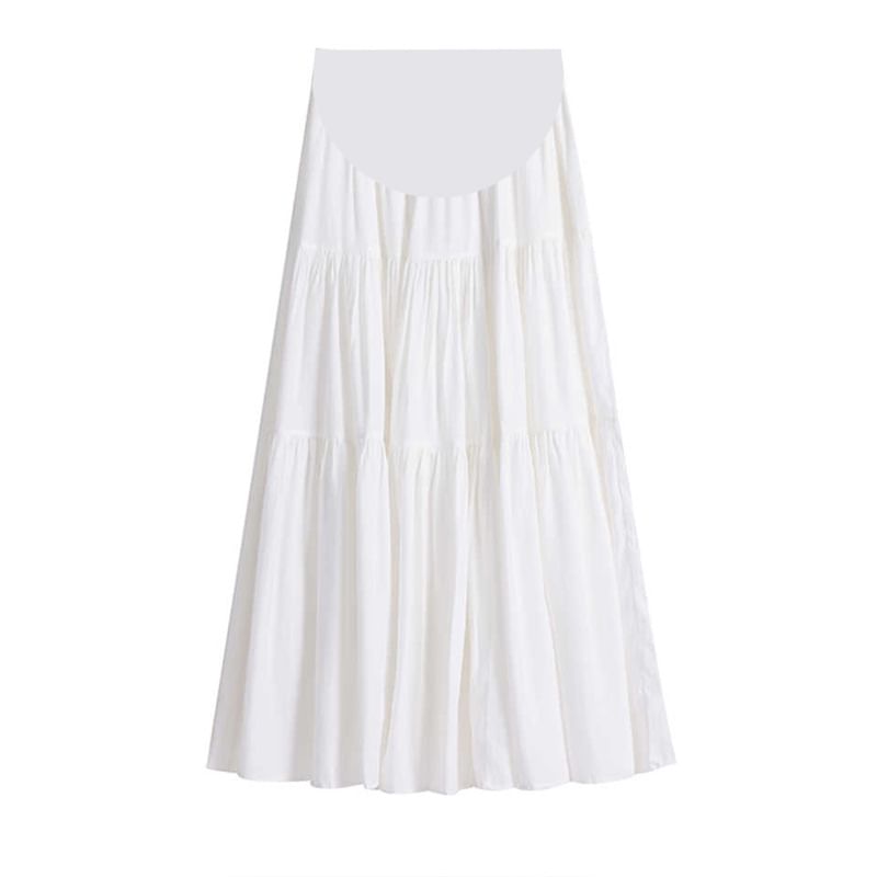 Levsayte - Maternity High Rise Plain Maxi A-Line Rok