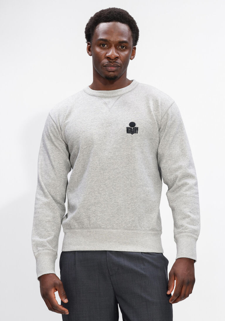 grijze isabel marant sweater mike sweat shirt